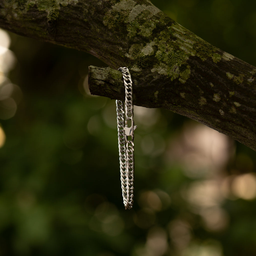 EDELSTAHL ARMBAND 5 MM