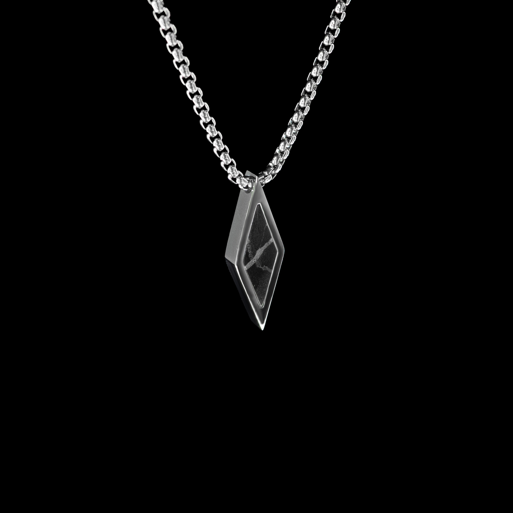 NEXRA SCHWARZER MARMOR - SILBERFARBEN